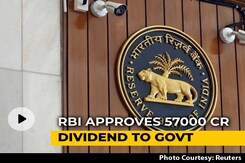 RBI Approves Dividend Payout Of ₹ 57,000 Crore To Government RBI Approves Dividend Payout Of ₹ 57,000 Crore To Government