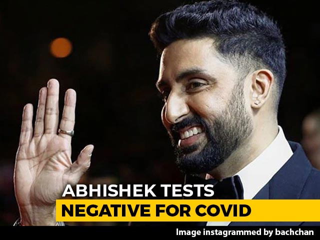 Actor Abhishek Bachchan Tests Negative For COVID-19