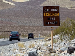 "मौत की घाटी" में तापमान ने तोड़ा रिकॉर्ड...इतना ऊंचा पहुंच गया पारा "मौत की घाटी" में तापमान ने तोड़ा रिकॉर्ड...इतना ऊंचा पहुंच गया पारा