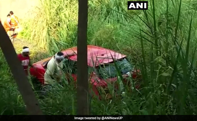 Three Feared Dead As Car Falls Into Canal Near Ghaziabad