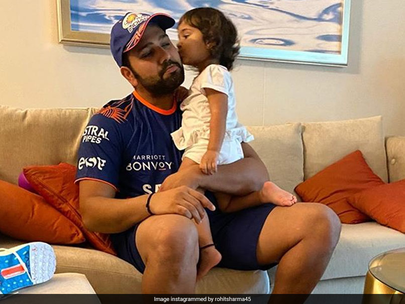 IPL 2020: Rohit Sharma Gets "Perfect Send Off" From Daughter Samaira For First Day Of Training