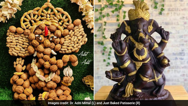 Ganesh Chaturthi 2021: These Unique Ganesh Idols Are Made With Dry Fruit And Belgian Chocolate