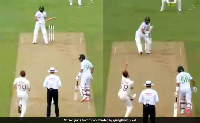 Eng Vs Pak: क्रिस वोक्स की गेंद पर पाक बल्लेबाज ने की अजीबोगरीब हरकत, ऐसे हुआ आउट - देखें Video