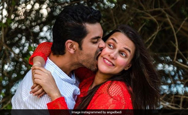 On Neha Dhupia's Birthday, Husband Angad Bedi's Post For His "No Filter Girl"