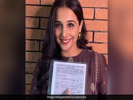"Wasn't A Genius But Definitely Good": Vidya Balan Shares Pics Of Her Class 10 Marksheet "Wasn't A Genius But Definitely Good": Vidya Balan Shares Pics Of Her Class 10 Marksheet
