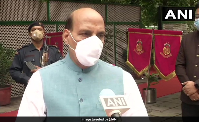 Indian Navy An Outstanding Force: Defence Minister Rajnath Singh On Navy Day