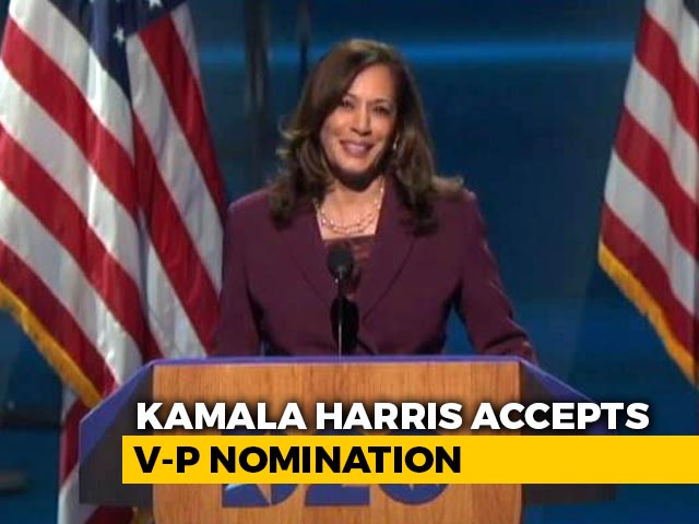 "Woman On Whose Shoulder I Stand": Kamala Harris Remembers Indian-Born Mother