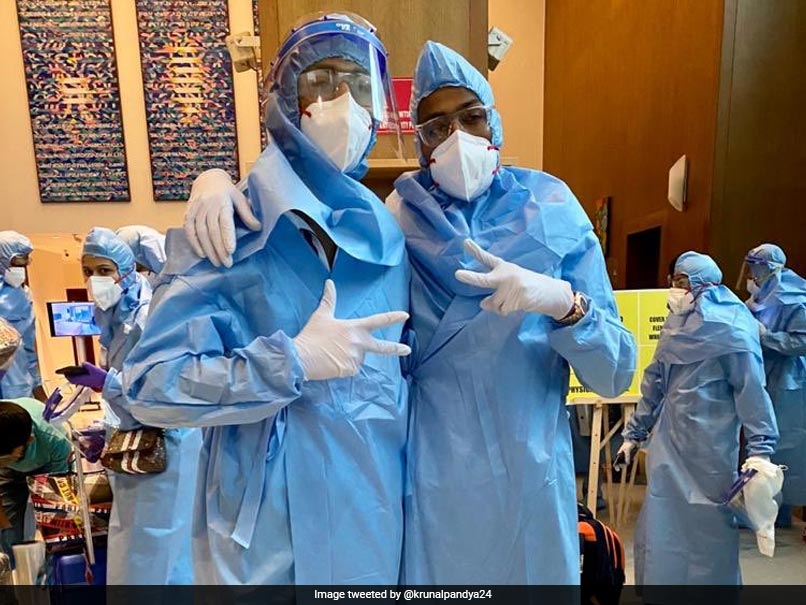 IPL 2020: Krunal Pandya Shares Picture With Brother Hardik In "New Travel Kit"