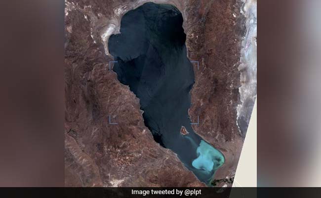 What Caused This Remote Lake To Turn An "Unusual Shade Of Turquoise"