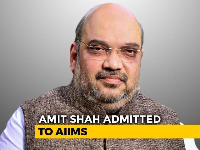 Amit Shah Admitted To AIIMS For "Post-COVID Care"
