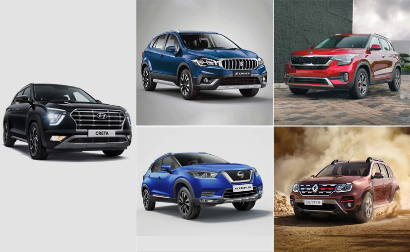 2020 Renault Duster vs Kia Seltos vs Hyundai Creta vs Nissan Kicks vs Maruti Suzuki S-Cross: Price Comparison
