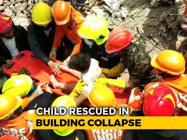 On Camera, Boy, 4, Rescued Amid Cheers After Maharashtra Building Crashes