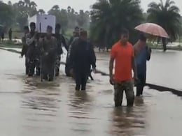 Watch: CRPF Personnel Carry Soldier's Dead Body On Foot Amid Rising Water Watch: CRPF Personnel Carry Soldier's Dead Body On Foot Amid Rising Water