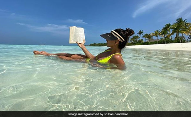 Let's Face It, Shibani Dandekar's Favourite Reading Spot Is Way Cooler Than Ours
