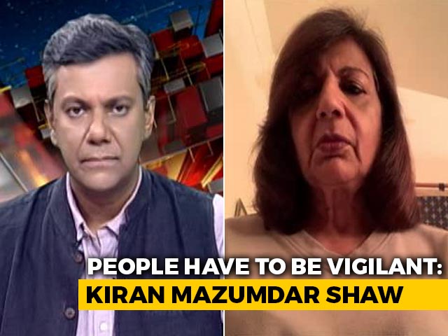 Daily Surge In Numbers Worrying: Kiran Mazumdar Shaw