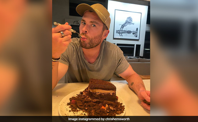 For His Birthday, Chris Hemsworth Wanted A Whole Cake For Himself. So, Did He Get It?
