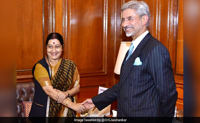 S Jaishankar Remembers Sushma Swaraj On Her Death Anniversary