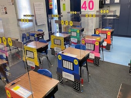 Florida Teachers Turn Their Students' Desks Into Little Jeeps To Make Social Distancing Less Scary Florida Teachers Turn Their Students' Desks Into Little Jeeps To Make Social Distancing Less Scary