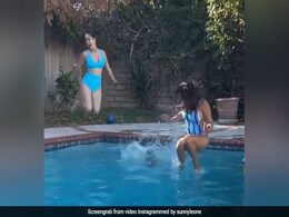 Sunny Leone ने पूल में लगाई छलांग, बेटी और दोस्त के साथ मस्ती करती दिखीं एक्ट्रेस- देखें Video Sunny Leone ने पूल में लगाई छलांग, बेटी और दोस्त के साथ मस्ती करती दिखीं एक्ट्रेस- देखें Video