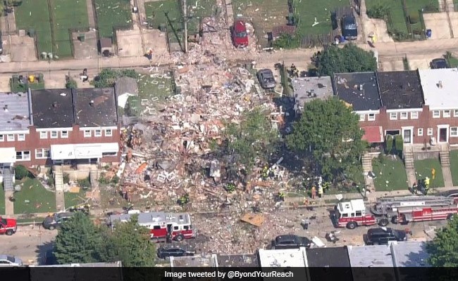 1 Dead, Several Injured As Explosion Flattens Baltimore Homes