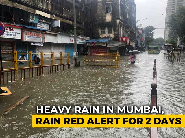 Heavy Rain, Flooding In Mumbai, Local Trains Stopped, Offices Shut