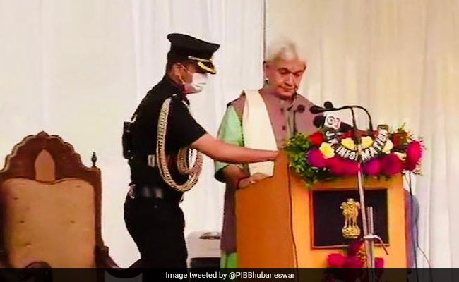 Manoj Sinha Takes Oath As New Lieutenant Governor Of Jammu And Kashmir
