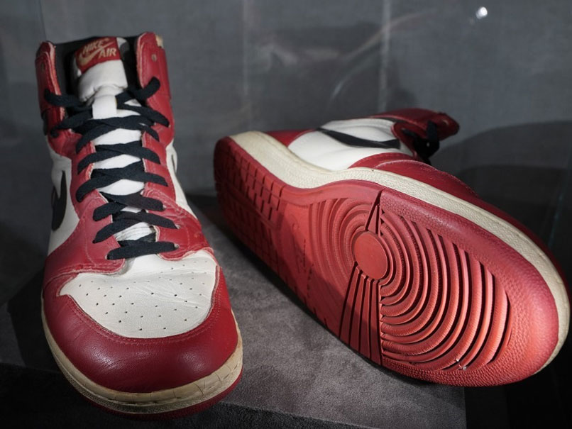 Michael Jordan's Sneakers Sell For Record-Breaking $615,000