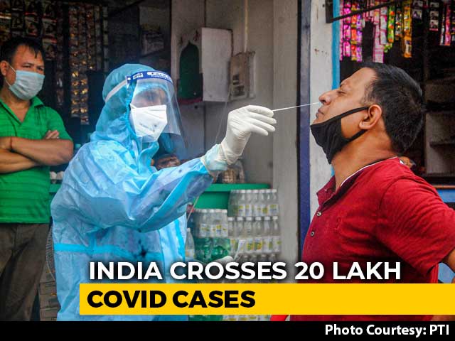 India Crosses 2 Million Coronavirus Cases