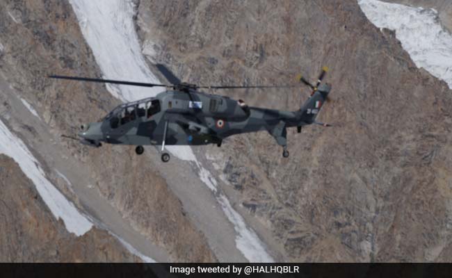 2 HAL Light Combat Helicopters Deployed For Operations In Leh