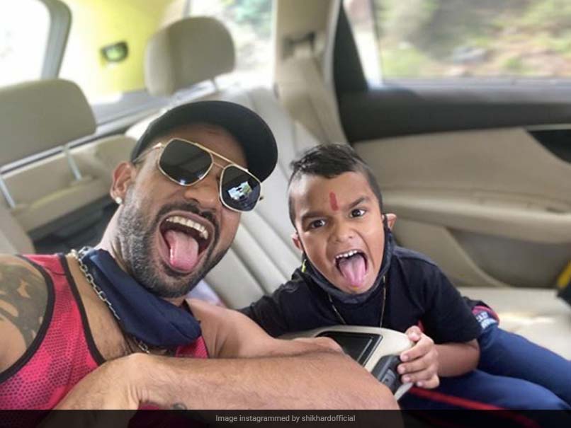 Shikhar Dhawan's Harry Potter Reference In Latest Picture With His Son