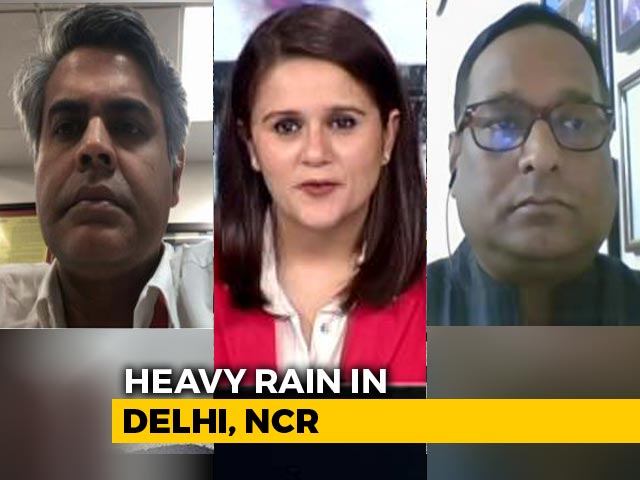 Roads Or Rivers? Waterlogging In Delhi, Surrounding Areas After Heavy Rain