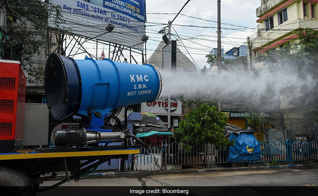 Drones And Giant Mist Cannons Help Energy Companies Fight Virus