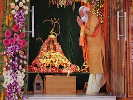 Ram Mandir <i>Bhoomi Pujan</i>: "Lord Ram Lived Under Tent For Years, Now A Grand Temple For Him": PM Ram Mandir <i>Bhoomi Pujan</i>: "Lord Ram Lived Under Tent For Years, Now A Grand Temple For Him": PM