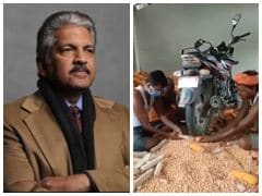 Creative Way Of Using A Bike To Remove Corn Kernels Wins Anand Mahindra's Appreciation