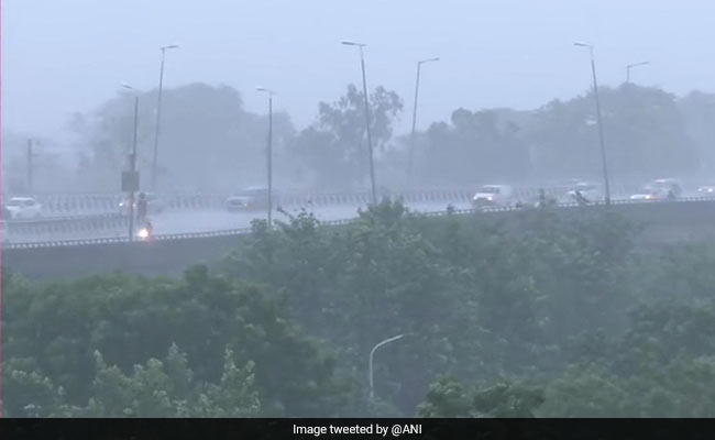 Flooding, Jams In Delhi Amid Heavy Rain, House Collapses