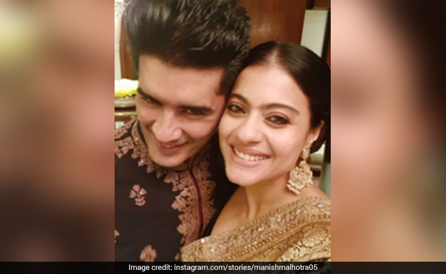 On Kajol's Birthday, Manish Malhotra Shares His "Favourite" Song Of The Actress
