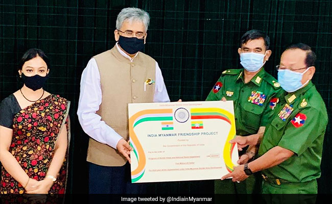 India Gives $5 Million To Myanmar For Border Area Development Projects