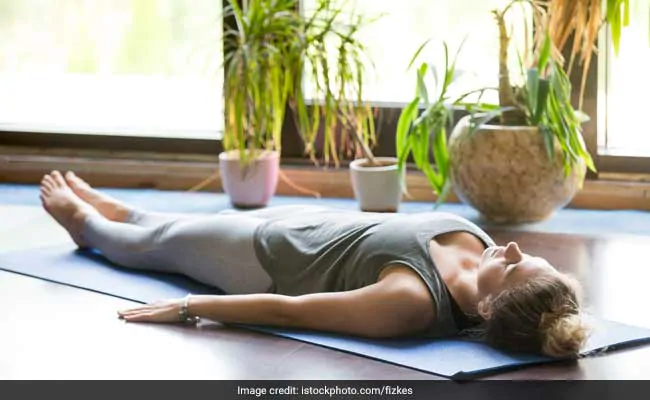 Shavasana can help your body rest and relax