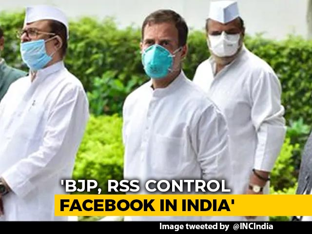 "BJP Controls Facebook": US Media Report Fuels Rahul Gandhi's Attack