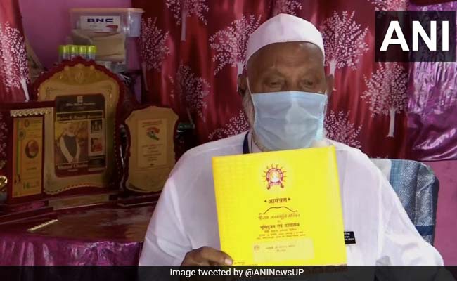 अयोध्या : 'शरीफ चाचा' को भी मिला भूमि पूजन में आने का निमंत्रण