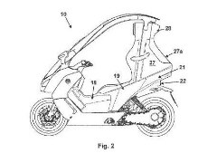 BMW Patents Reveal Covered Scooter Design
