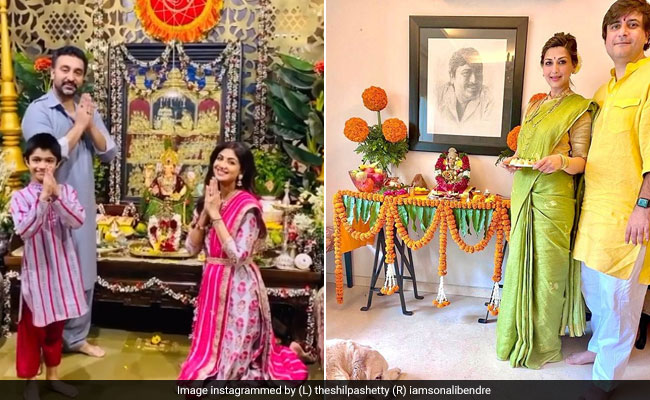 Ganesh Chaturthi 2020 - "<I>Ganpati Bappa Morya</i>": From Shilpa Shetty And Sonali Bendre To Fans