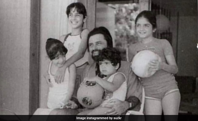 Hrithik Roshan Left This Adorable Comment On Ex-Wife Sussanne Khan's Throwback Post