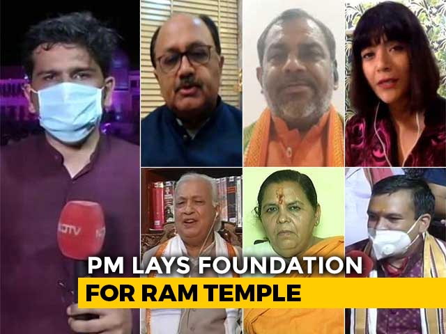 PM In Ayodhya: "Lord Ram Is Everywhere, Belongs To Everyone"