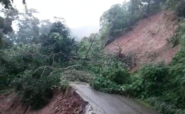 5 Missing In Landslide After Heavy Rain In Karnataka, Roads Blocked