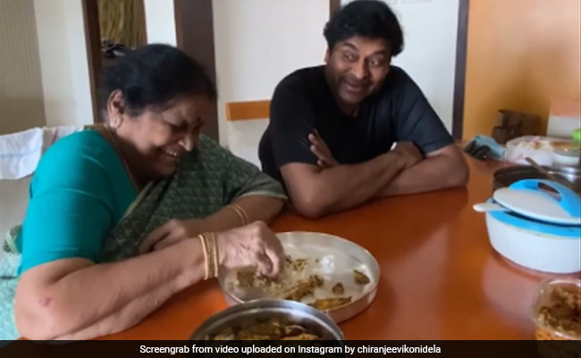 Chiranjeevi Cooks For His Mother Again. Guess What She Said