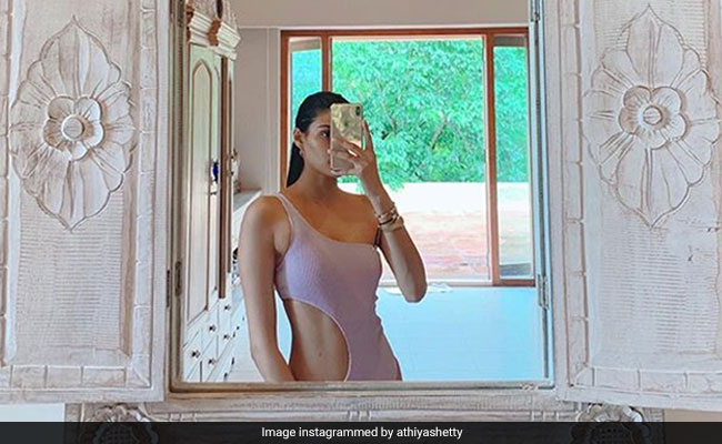 Athiya Shetty's Stylish Cutout Swimsuit Takes Us Back To Warmer Days