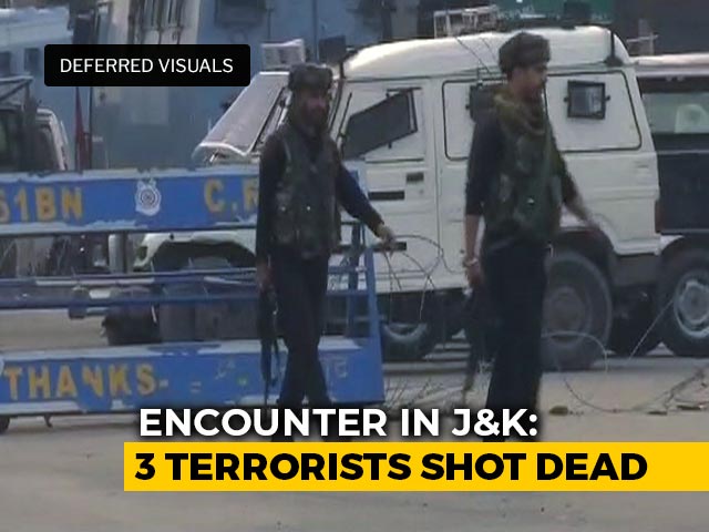 Cop Killed In Action, 3 Terrorists Shot Dead In Encounter In J&K