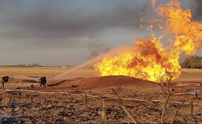 Suspected Pipeline Attack Leads To Blackout Across Syria