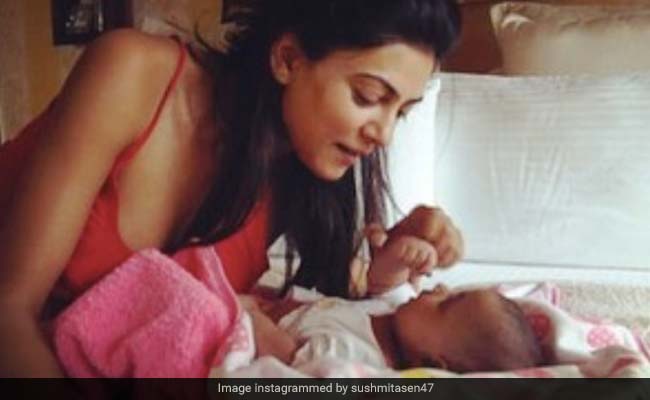 "I Love You Infinity," Writes Sushmita Sen For Daughter Alisah On Her Birthday